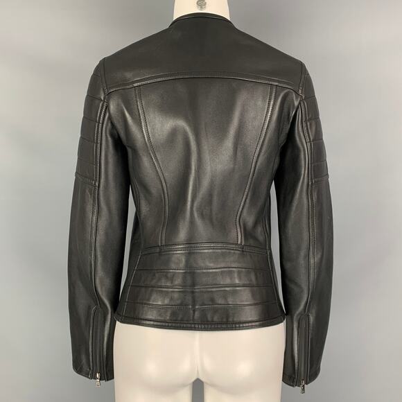 NEIL BARRETT Size S Black Zip Up Jacket - Picture 3 of 6